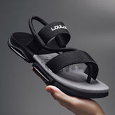Sandalias de suela gruesa de moda para hombre, ropa de verano para exteriores